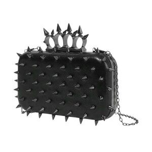 Goth Women Evening Clutch Bag